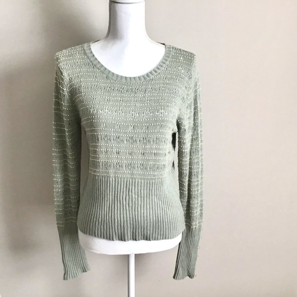 RARE Vintage Pointelle Beaded Sweater ASO Rory Gilmore in Gilmore Girls - Picture 11 of 16